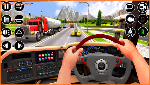 US Oil Transporter Truck Games screenshot