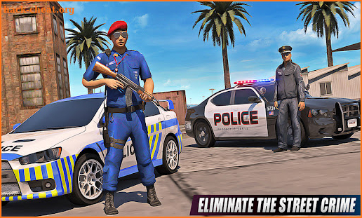 US Police Car Thief Chase Game screenshot