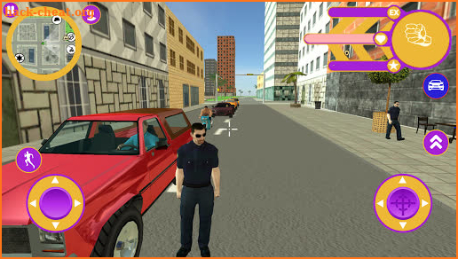 US Police Crime Rope Hero Real Gangster Simulator screenshot