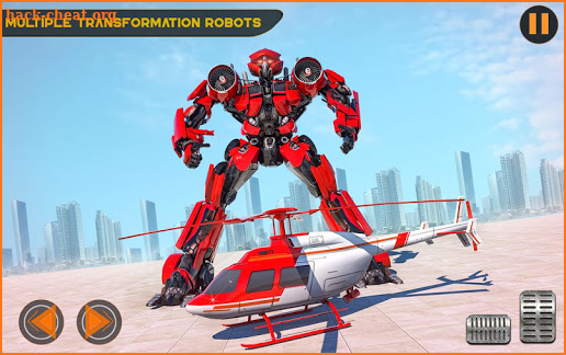 US Police Multi Robot Transforming Game screenshot