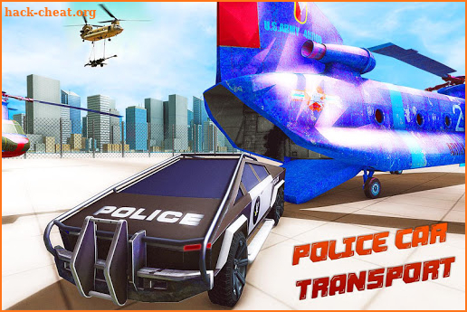 US Police Offroad Cop Car Transporter Driver screenshot