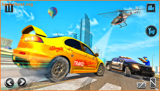 US Police Prado Cop Duty City War:Police Car Games screenshot