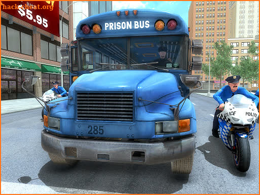 US Police Prisoner Transport Bus Driving Simulator screenshot