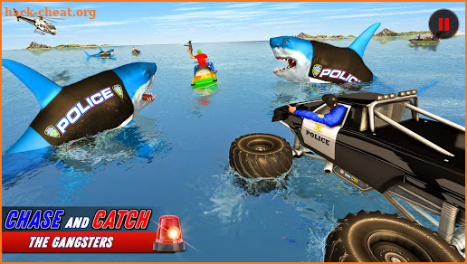 US Police Shark Gangster Chase Crime Shooting Game screenshot