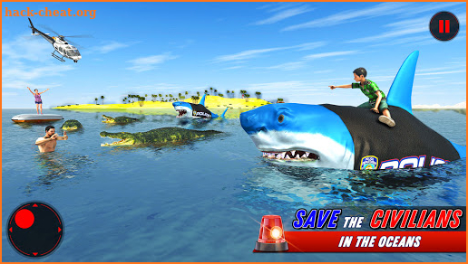 US Police Shark Gangster Chase Crime Shooting Game screenshot