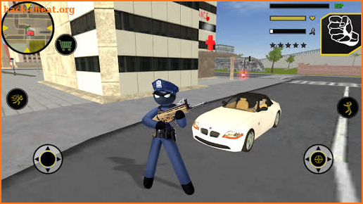 US Police Stickman Rope Hero mafia Gangster Crime screenshot