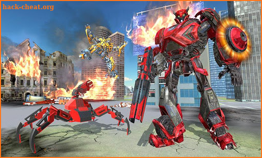 US Police Transform Iron Robot Spider Hero screenshot