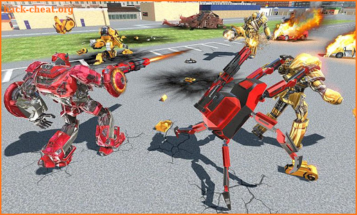 US Police Transform Iron Robot Spider Hero screenshot