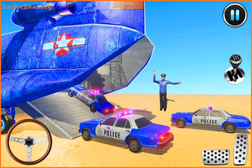 US Police Transporter Truck Plane Parker screenshot