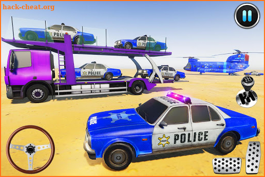 US Police Transporter Truck Plane Parker screenshot