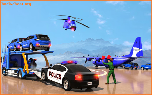 US Police Transporter:Truck Simulator Games screenshot