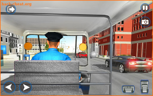 US Police Tuk Tuk Transport Simulator screenshot