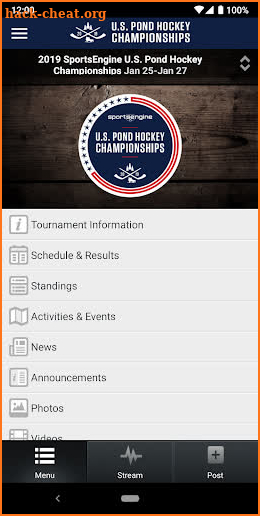 U.S. Pond Hockey Championships screenshot