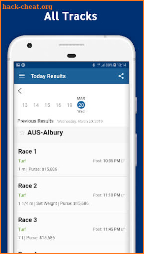 US Racing > Horse Racing Odds, Tips News , Results screenshot