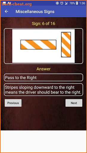 US Road and Traffic Signs screenshot