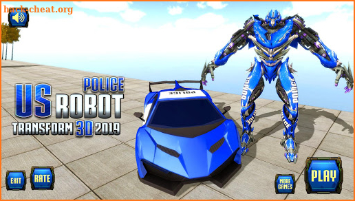 US Robot Police Car Transforming 19 screenshot