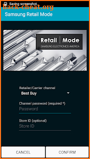 US SAMSUNG RETAILMODE PLATFORM screenshot