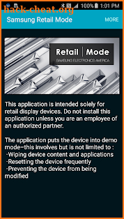 US SAMSUNG RETAILMODE PLATFORM screenshot