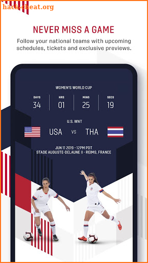 U.S. Soccer screenshot