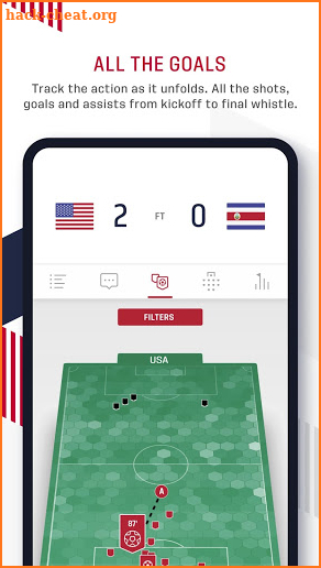 U.S. Soccer screenshot