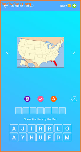 US States Maps, Capitals, Flags — Geo Quiz & Game screenshot