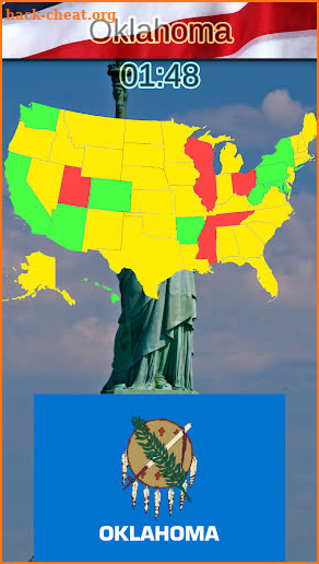 US States Quiz screenshot