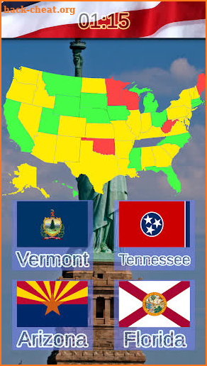 US States Quiz screenshot