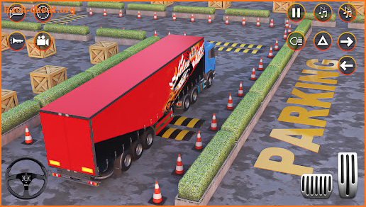 US truck driver game screenshot