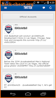 USA Basketball screenshot