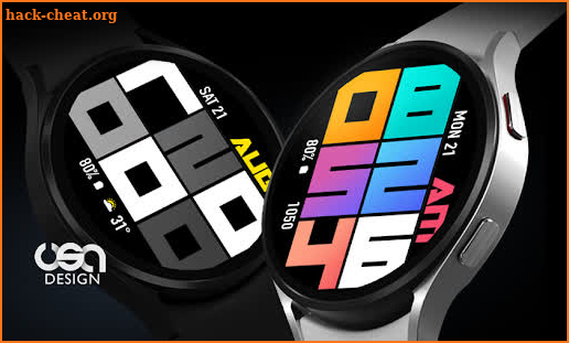 UsA Bigger Watch Face - USA122 screenshot