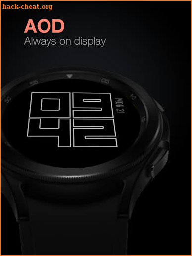 UsA Bigger Watch Face - USA122 screenshot