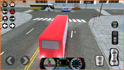 Usa Bus Simulator 2021 Coach Bus Driving Car Games screenshot