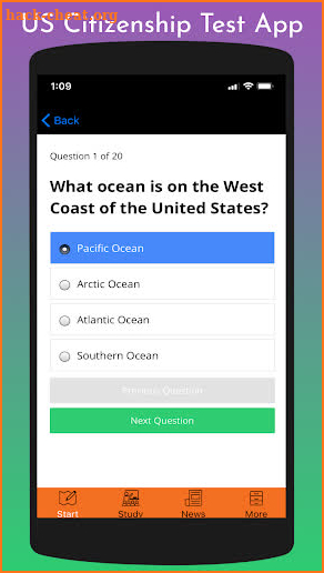 USA Citizenship Test 2019: Easy Method: 100% Pass! screenshot