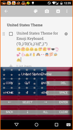 USA Independence Day Theme - Emoji Keyboard screenshot