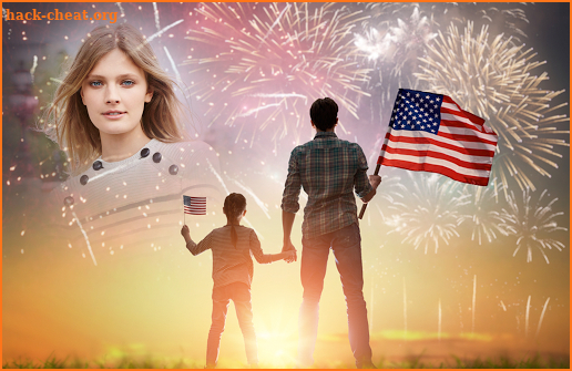 USA Independent Day Photo Frames screenshot