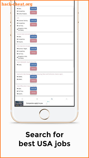 USA Jobs screenshot
