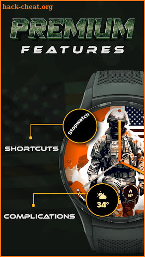 USA Military Watch Faces: Army screenshot