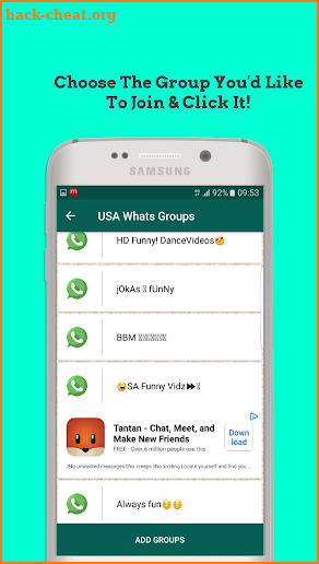 USA Whats Groups screenshot