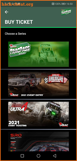 USAC TRACPASS screenshot