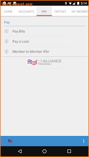 USALLIANCE Mobile Banking screenshot