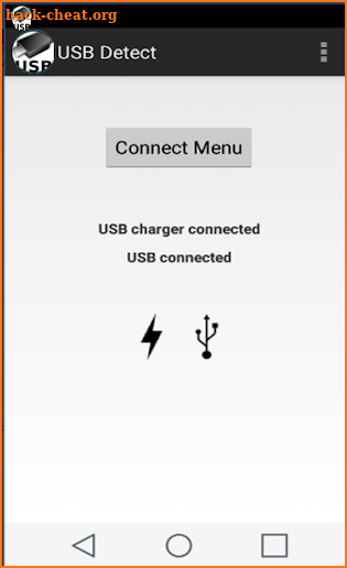 USB Detect screenshot
