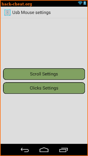 Usb Mouse Settings screenshot