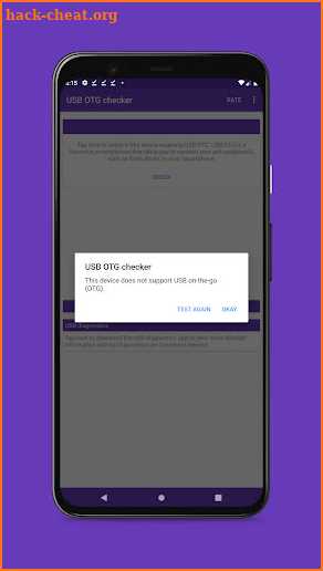 USB OTG checker screenshot