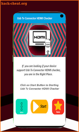 Usb Tv Connector HDMI Checker screenshot