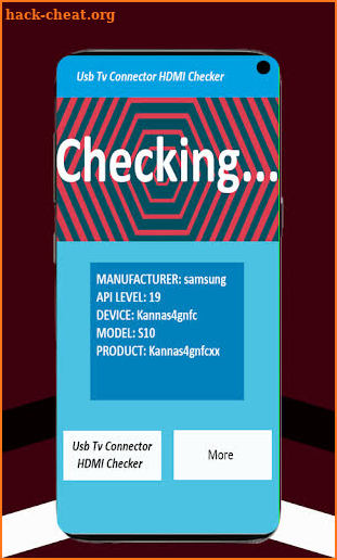 Usb Tv Connector HDMI Checker screenshot