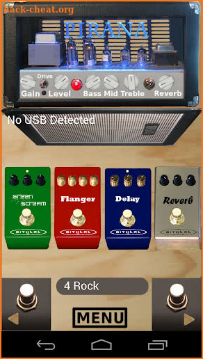 usbEffects (Guitar Effects) screenshot