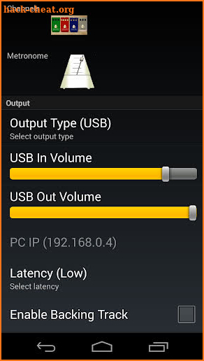 usbEffects (Guitar Effects) screenshot