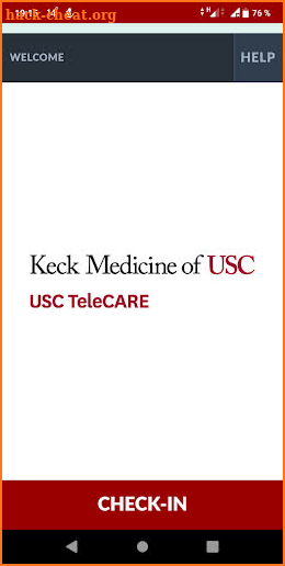 USC TeleCARE screenshot