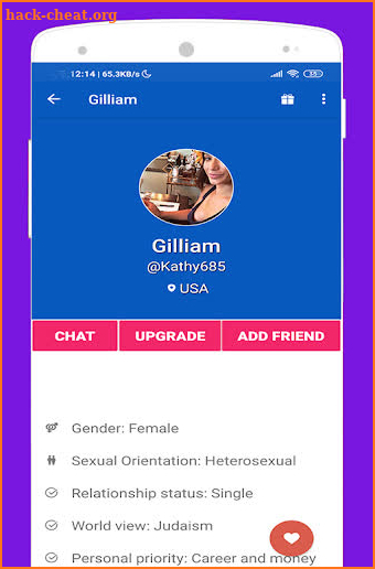 USdate - USA nearby dating for meeting US singles screenshot