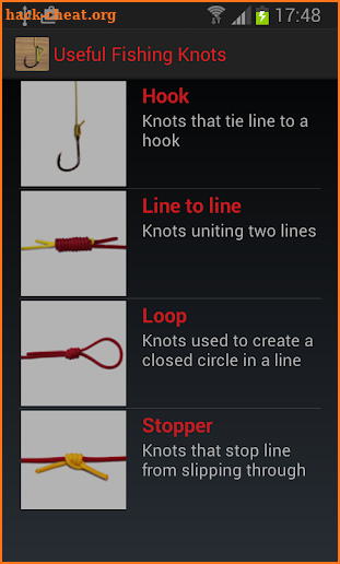 Useful Fishing Knots Pro screenshot